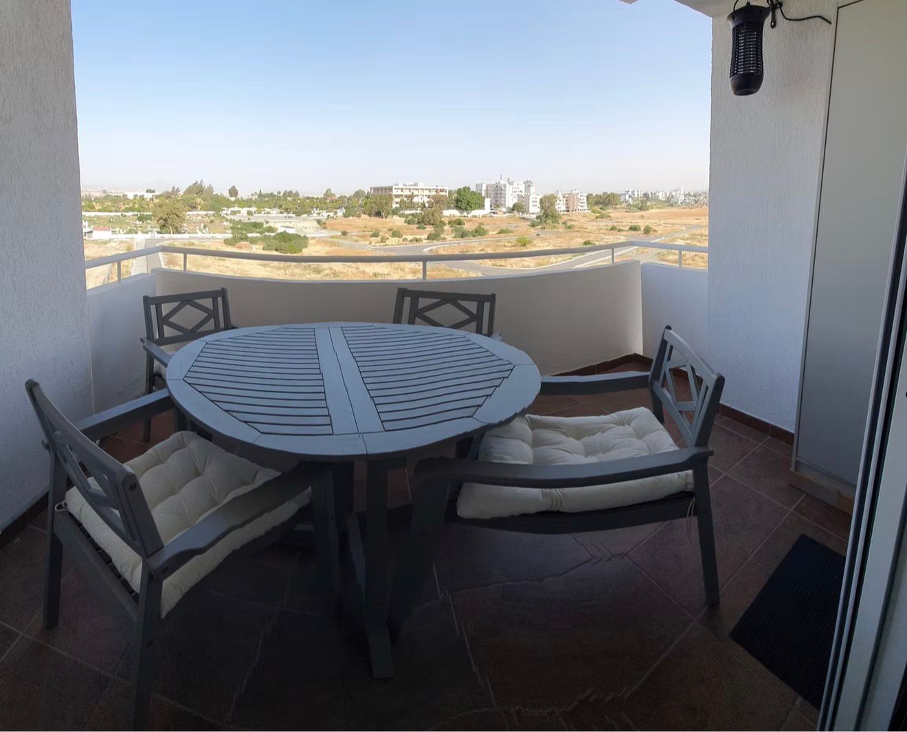 Balcony with views